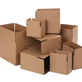 Small cardboard boxes