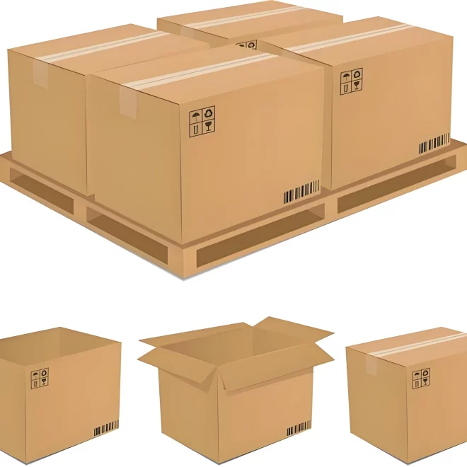 large cardboard boxes